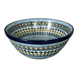 Bowl, Round, Kitchen, 7.75" in "Aztec Blues" by Ceramika Artystyczna | A057-U4428