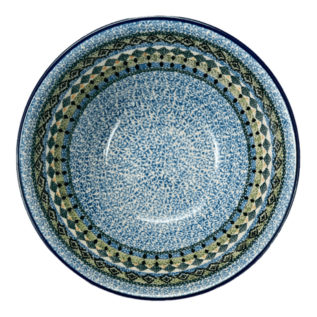 Bowl, Round, Kitchen, 7.75" in "Aztec Blues" by Ceramika Artystyczna | A057-U4428