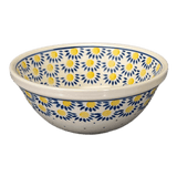 Bowl, Round, Kitchen, 6.75" in "Sunny Circle" by Ceramika Artystyczna | A058-0215