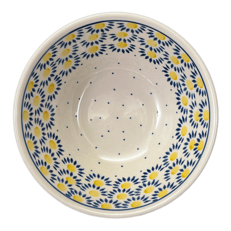 Bowl, Round, Kitchen, 6.75" in "Sunny Circle" by Ceramika Artystyczna | A058-0215