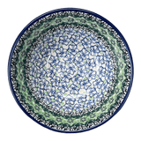 Bowl, Round, Kitchen, 6.75" in "Ring of Green" by Ceramika Artystyczna | A058-1479X