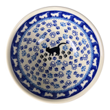 Bowl, Round, Kitchen, 6.75" in "Cat Tracks" by Ceramika Artystyczna | A058-1771