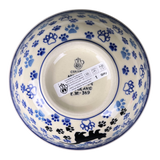 Bowl, Round, Kitchen, 6.75" in "Cat Tracks" by Ceramika Artystyczna | A058-1771