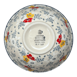 Bowl, Round, Kitchen, 6.75" in "Soft Bouquet" by Ceramika Artystyczna | A058-2378X