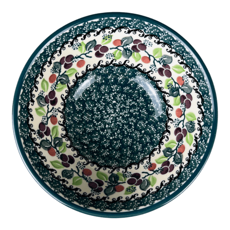 Bowl, Round, Kitchen, 6.75" in "Sugar Plums" by Ceramika Artystyczna | A058-2838Q