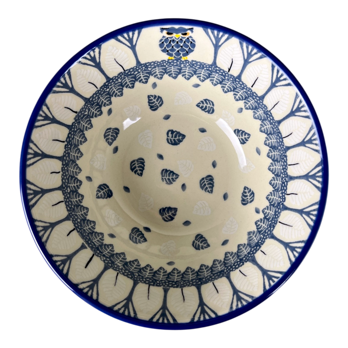 Bowl, Round, Kitchen, 6.75" in "Lone Owl" by Ceramika Artystyczna | A058-3326X