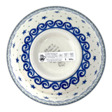 Bowl, Round, Kitchen, 6.75" in "Starry Sea" by Ceramika Artystyczna | A058-454C
