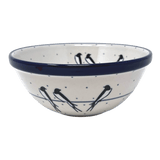 Bowl, Round, Kitchen, 6.75" in "Birds on a Wire" by Ceramika Artystyczna | A058-U4831