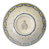 Bowl, Round, Kitchen, 5.5" in "Sunny Circle" by Ceramika Artystyczna | A059-0215