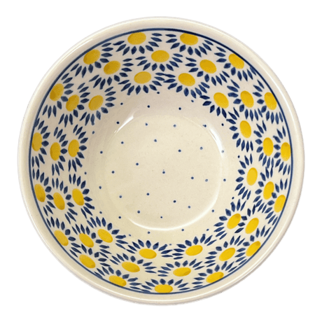 Bowl, Round, Kitchen, 5.5" in "Sunny Circle" by Ceramika Artystyczna | A059-0215