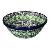 Bowl, Round, Kitchen, 5.5" in "Ring of Green" by Ceramika Artystyczna | A059-1479X