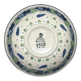 Bowl, Round, Kitchen, 6.75" in "Hyacinth in the Wind" by Ceramika Artystyczna | A058-2037X