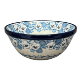 Bowl, Round, Kitchen, 5.5" in "Pansy Blues" by Ceramika Artystyczna | A059-2346X