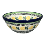 Bowl, Round, Kitchen, 5.5" in "Lemons and Leaves" by Ceramika Artystyczna | A059-2749X