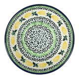 Bowl, Round, Kitchen, 5.5" in "Lemons and Leaves" by Ceramika Artystyczna | A059-2749X