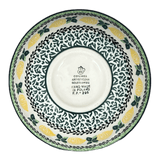 Bowl, Round, Kitchen, 5.5" in "Lemons and Leaves" by Ceramika Artystyczna | A059-2749X