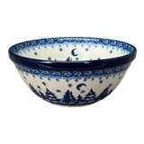 Bowl, Round, Kitchen, 5.5" in "Winter Skies" by Ceramika Artystyczna | A059-2826X