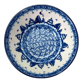 Polish Pottery C.A. 5.5" Kitchen Bowl (Winter Skies) | A059-2826X Additional Image at PolishPotteryOutlet.com