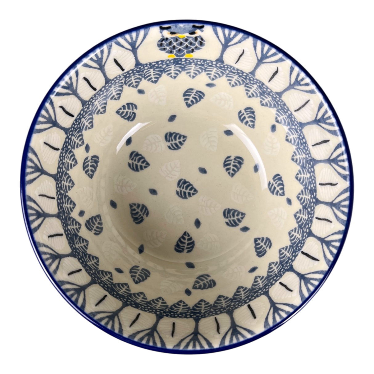 Bowl, Round, Kitchen, 5.5" in "Lone Owl" by Ceramika Artystyczna | A059-3326X