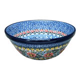 Bowl, Round, Kitchen, 5.5" in "Hummingbird Bouquet" by Ceramika Artystyczna | A059-U3357
