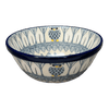 Polish Pottery C.A. 5.5" Kitchen Bowl (Lone Owl) | A059-U4872 at PolishPotteryOutlet.com