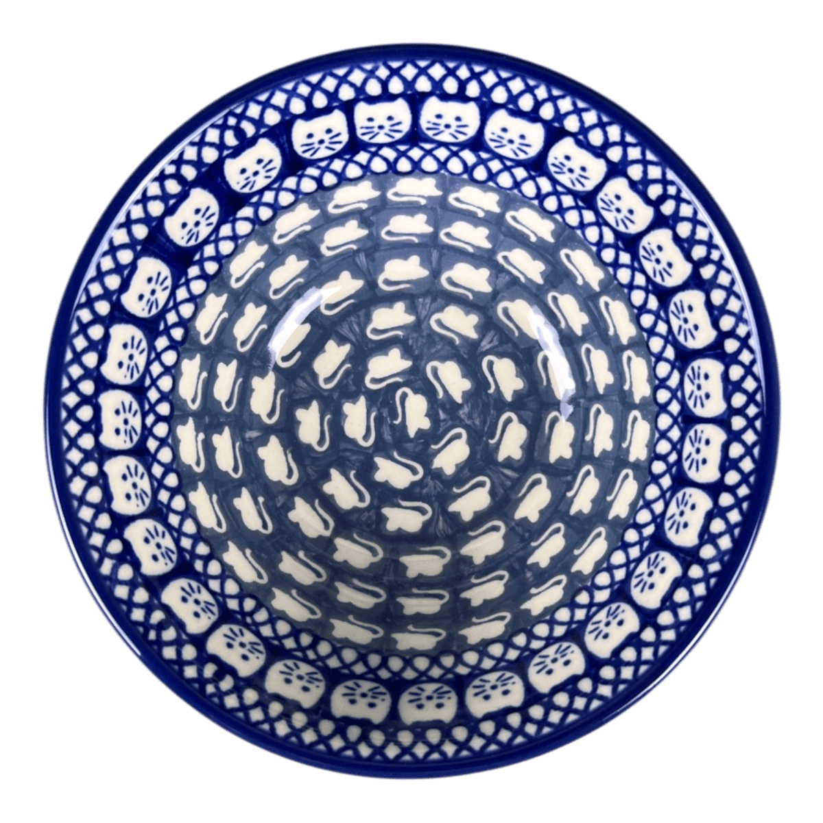 Bowl, Round, Kitchen, 5.5" in "Cat & Mouse" by Ceramika Artystyczna | A059-U9967