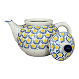 Teapot, 1.2 Liter in "Sunny Circle" by Ceramika Artystyczna | A060-0215