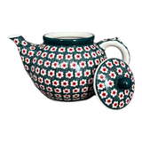 Teapot, 1.2 Liter in "Riot Daffodils" by Ceramika Artystyczna | A060-1174Q