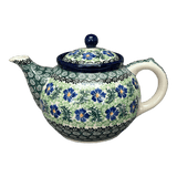 Teapot, 1.2 Liter in "Clematis" by Ceramika Artystyczna | A060-1538X