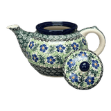 Teapot, 1.2 Liter in "Clematis" by Ceramika Artystyczna | A060-1538X