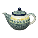 Teapot, 1.2 Liter in "Daffodils in Bloom" by Ceramika Artystyczna | A060-2122X