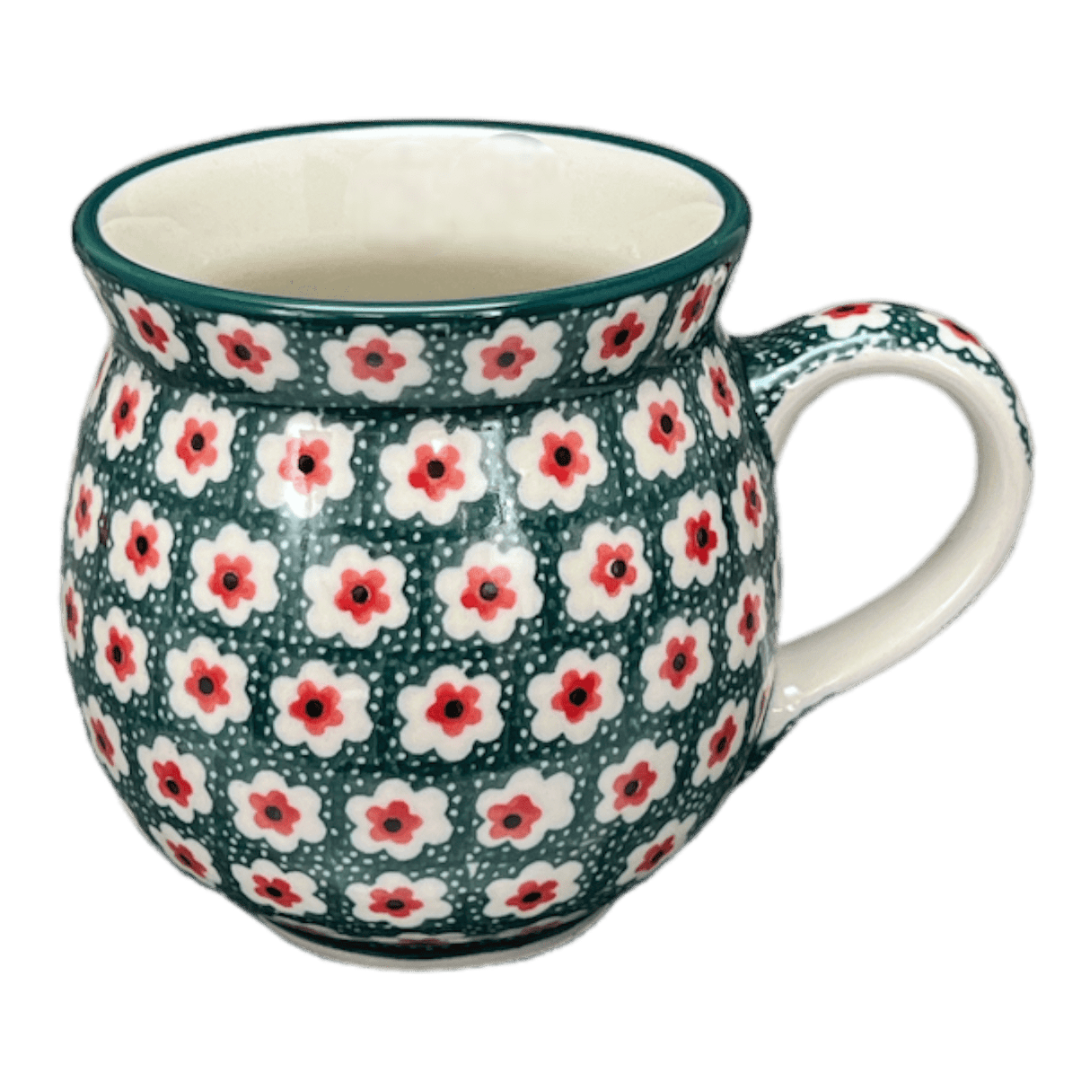 Mug, Belly, 12 oz Medium in "Riot Daffodils" by Ceramika Artystyczna | A070-1174Q