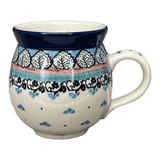 Mug, Belly Mug, 12 oz Medium in "Winter Aspen" by Ceramika Artystyczna | A070-1995X