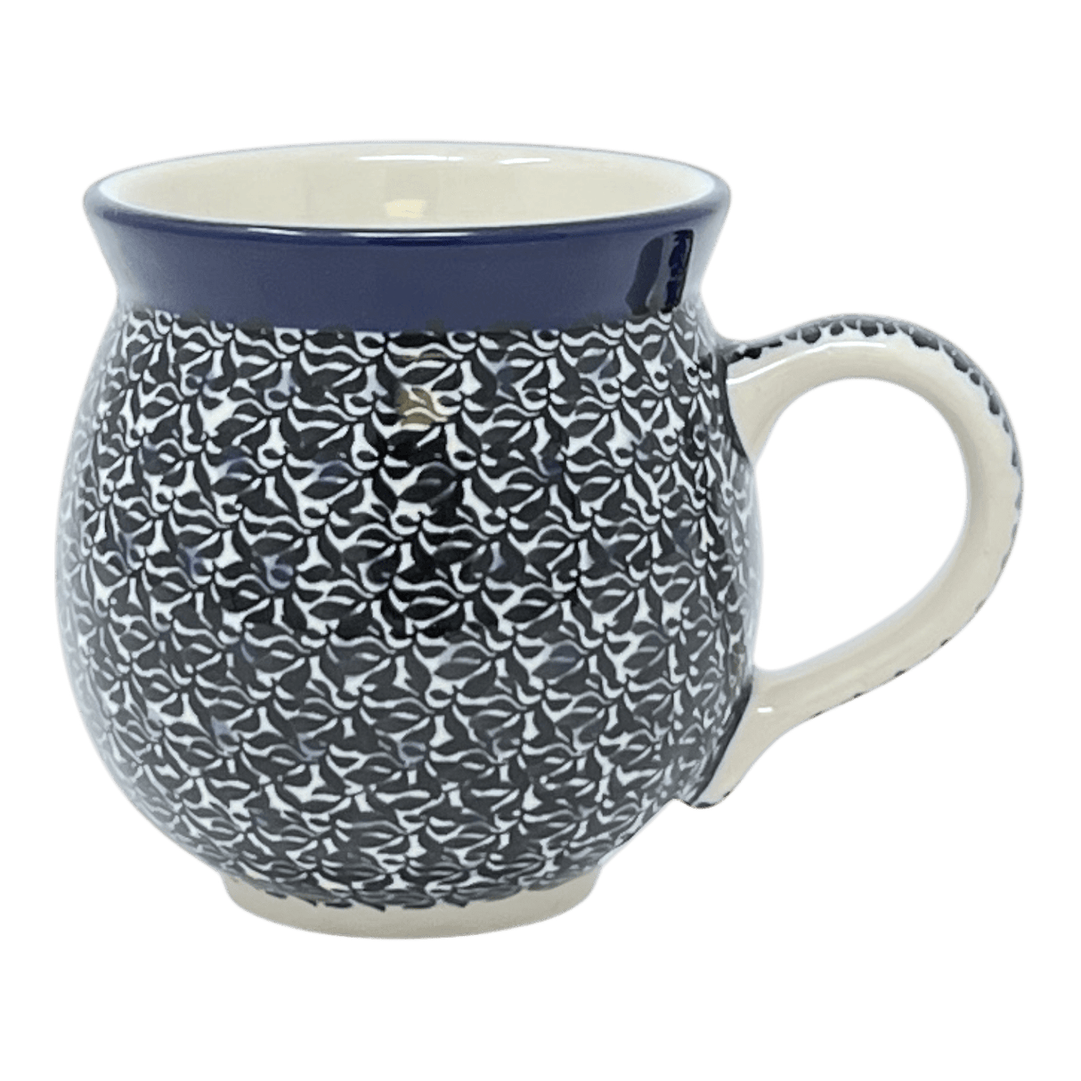 Mug, Belly Mug, 12 oz Medium in "Beautiful Night" by Ceramika Artystyczna | A070-2191X