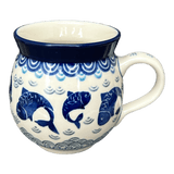 Mug, Belly, 12 oz Medium in "Koi Pond" by Ceramika Artystyczna | A070-2372X