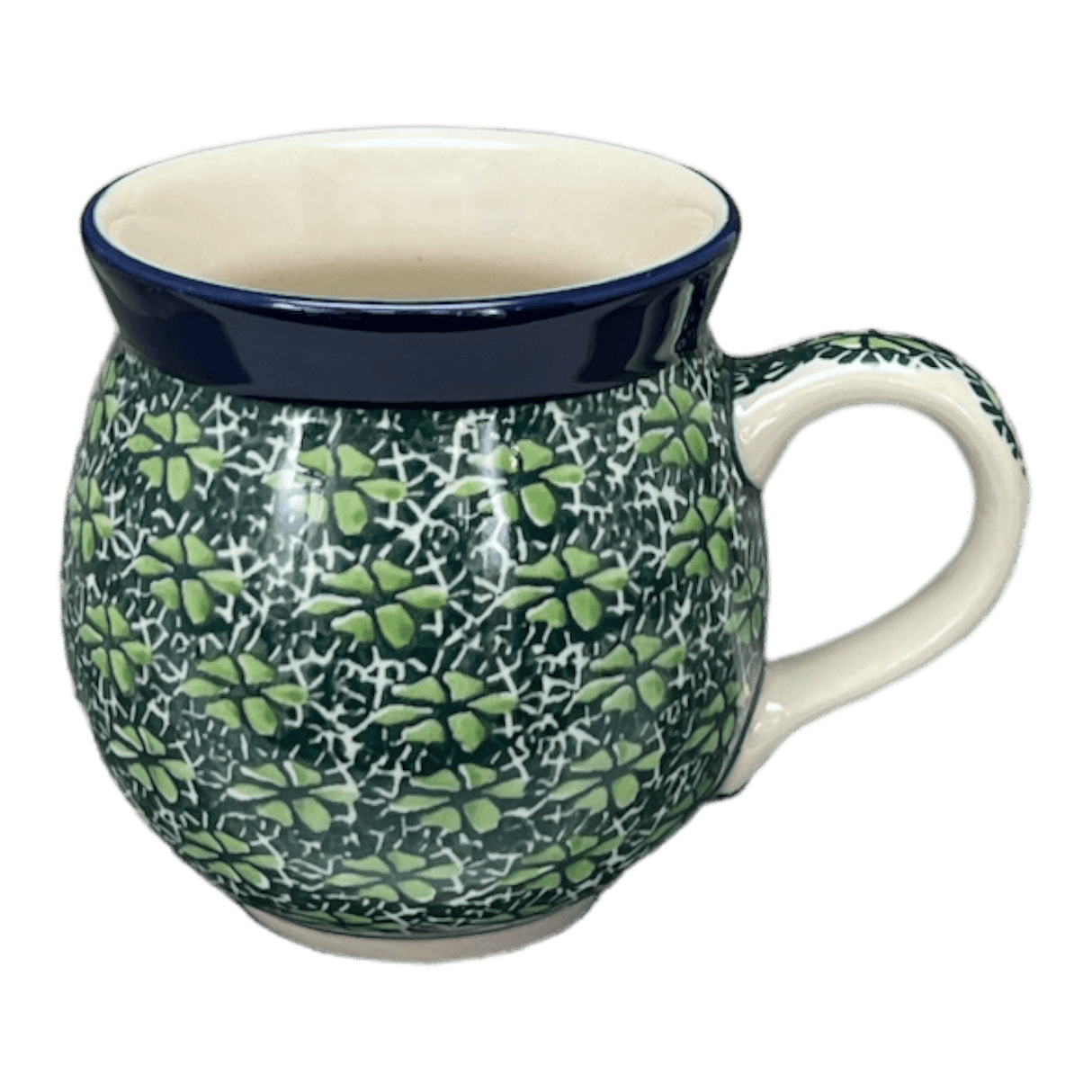 Mug, Belly Mug, 12 oz Medium in "Pride of Ireland" by Ceramika Artystyczna | A070-2461X