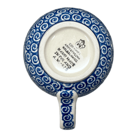 Polish Pottery C.A. 16 oz. Belly Mug (Rosie's Garden) | A073-1490X Additional Image at PolishPotteryOutlet.com