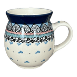 Mug, Belly Mug, 16 oz in "Winter Aspen" by Ceramika Artystyczna | A073-1995X