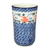 Tumbler, 12 oz in "Something Fishy" by Ceramika Artystyczna | A076-1317X