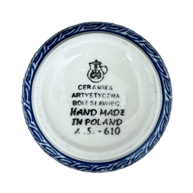 Polish Pottery CA 12 oz. Tumbler (Something Fishy) | A076-1317X Additional Image at PolishPotteryOutlet.com
