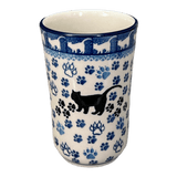 Tumbler, 12 oz in "Cat Tracks" by Ceramika Artystyczna | A076-1771