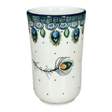 Tumbler, 12 oz in "Peacock Plume" by Ceramika Artystyczna | A076-2218X