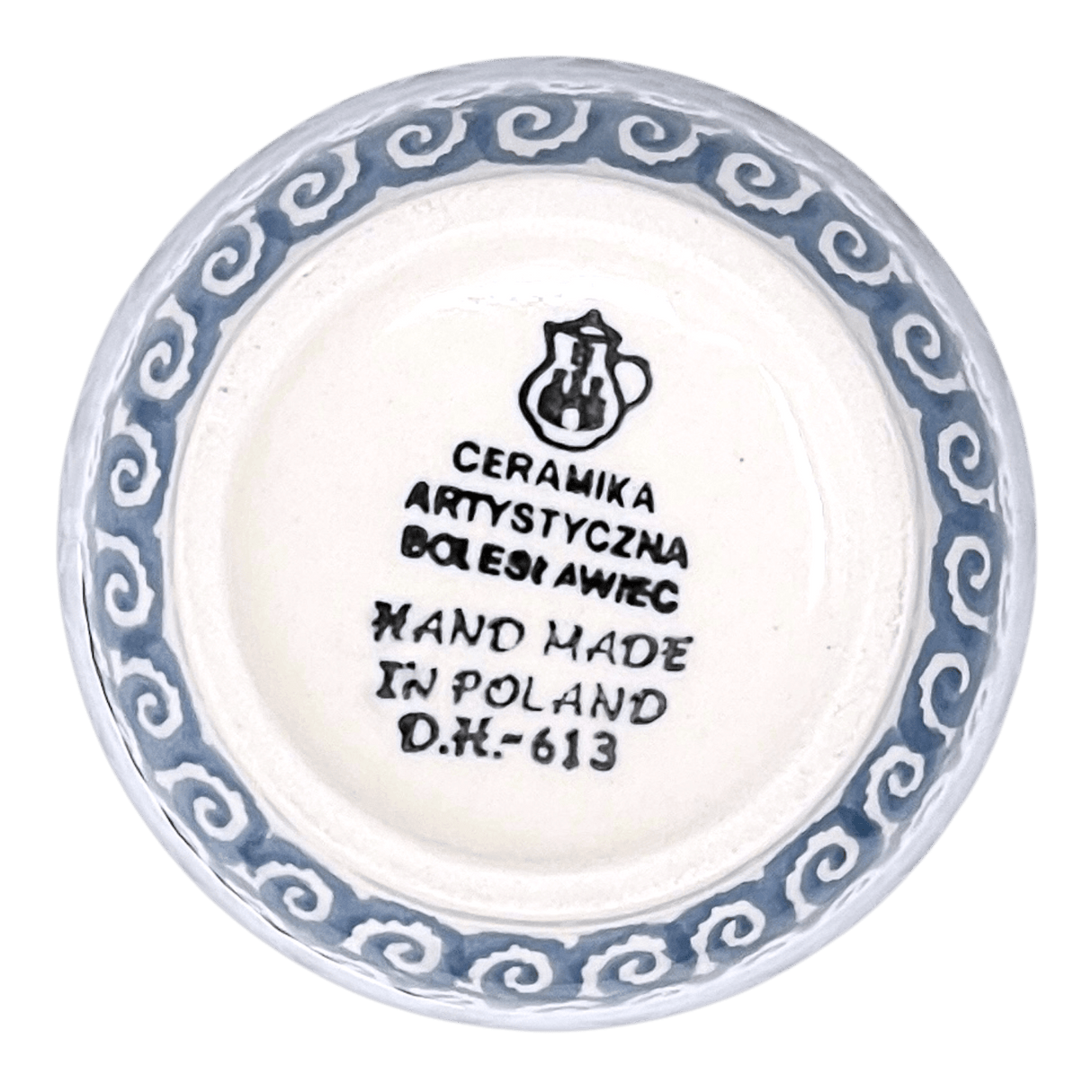 Tumbler, 12 oz in "Periwinkle Pond" by Ceramika Artystyczna | A076-2385X