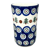 Tumbler, 12 oz in "Peacock Pine" by Ceramika Artystyczna | A076-366X