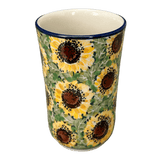 Tumbler, 12 oz in "Sunflower Field" by Ceramika Artystyczna | A076-U4737