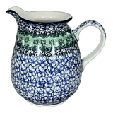 Pitcher, 32 oz in "Ring of Green" by Ceramika Artystyczna | A078-1479X