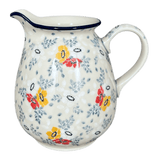 Pitcher, 32 oz in "Soft Bouquet" by Ceramika Artystyczna | A078-2378X