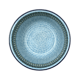 Bowl, Round, Deep, 10.5" in "Aztec Blues" by Ceramika Artystyczna | A113-U4428