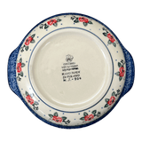 Casserole, Round, Small, 6.5" x 7.25" in "Wild Rose" by Ceramika Artystyczna | A142-1525X