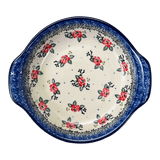 Casserole, Round, Small, 6.5" x 7.25" in "Wild Rose" by Ceramika Artystyczna | A142-1525X